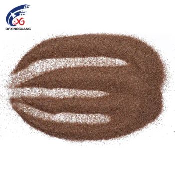 Garnet Sand Abrasive for Sandblasting 30/60mesh Cao 7% Sio2 38% Al2O3 20% Material Alumina Mohs Hardness 7.8 Shapes Edge - Dengfeng City Ludian Town Xingguang Abrasives Factory - China