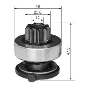 54-91103 137483 1006209715 Auto Starter Bendix Gear for Pmgr Starters - Ruian Runrun Auto Parts Co., Ltd. - China