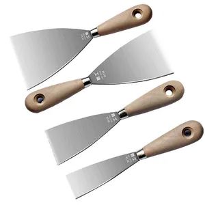 Heavy-Duty Quenching Blade Putty Knife with Ergonomic Wooden Grip - Foshan Xinzhi Hardware Plastic Co., Ltd. - China