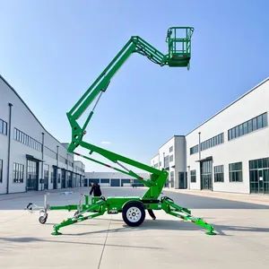 Portable Towable Boom Lift for Farm Warehouse and Facility Maintenance Trailer Mounted Boom Lift Platform for Safe and Efficient E - East Intelligent Technology (Jinan) Co., Ltd. - China