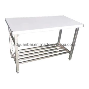 Guanbai Buffet Work Table Stainless Steel Folding Outdoor Tables Stainless Steel Workbench Inox Table - Shandong Guanbai Catering Equipment Co., Ltd. - China
