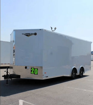 Enclosed Trailers / Enclosed Car Hauler 2025 20ft. Blaze w/Finished Interior & Aluminum Wheels 0106 - senesie mfg llc - United States