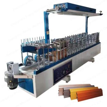 Hot Sell Hot Melt Profile Laminating Machine for PVC Door Window Frames - Zhengzhou Shuliy Machinery Co., Ltd. - China