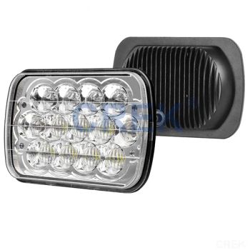 45W 5X7 Inch Motorcycle Car Bus Lights LED Headlamp IP65 10-30V DC - Shenzhen Creek Technology Co., Ltd. - China