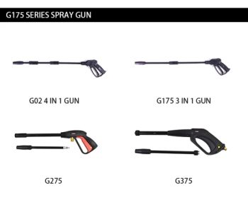 Car High Pressure Washer Use Water Gun 3 in 1 Gun Jet Cleaner Metal Water Spray Gun - Taizhou Powerwork Industrial Co., Ltd. - China