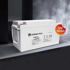 Hot Selling 12V 150ah CE Certified Rechargeable Lead Acid Car Batteries Free Maintenance Batteries - SUNWAY SOLAR CO., LTD. - China