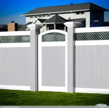 Outdoor Garden Privacy Fence Panel 8 Foot Security Privacy Fence - Suzhou Longjie Plastics Technology Co., Ltd. - China