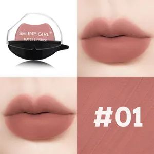 Seline Girl 8.9g Lip Shaped Matte Makeup Lazy Lipstick - Shantou Manfen Cosmetics Co., Ltd. - China