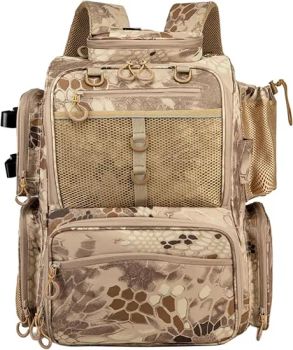 Fishing Tackle with Rod Holders, Bottle Holder, Storage Bag Store Fishing Gear Bag - Quanzhou Sheng He Xing Bag Co., Ltd. - China
