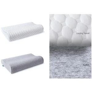 Ergonomic Wave Contour Pillow - Custom Bed Sleeping Neck Support Pillow - Guangzhou Mingjie Household Products Co. Ltd - China