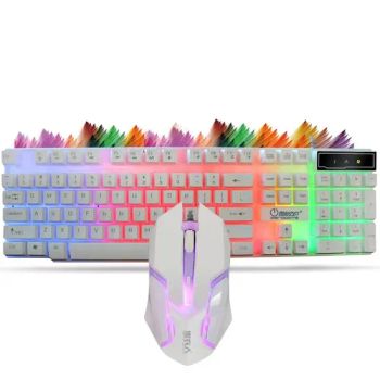 Amazon Color Light Mechanical Keyboard and Mouse Wired Keyboard Mechanical Keyboard RGB Mouse - Shenzhen Yueshengming Technology Co., Ltd. - China