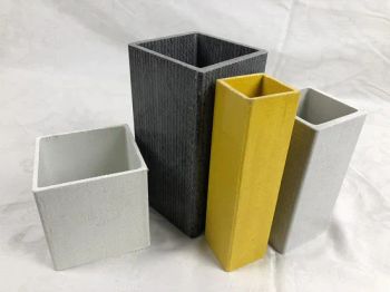FRP Glass Fiber Reinforced Plastics GRP Fiberglass Pipe Tube MOQ 100m Length 1-6m Trademark NK Origin Hebei Shape - Hengshui Nuokon Technology Co., Ltd. - China