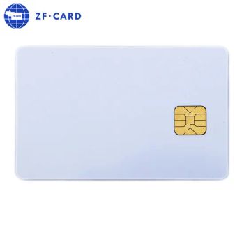 RFID Contact IC Cards 4428 Chip PVC Blank Smart Card - Guangzhou Zhanfeng Smart Card Technology Co., Ltd. - China