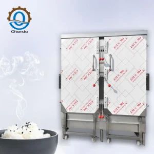 Electric Vegetable Steamer Stainless Steel Food Steamer Rice Steamer - Henan Chanda Machinery Co., Ltd - China