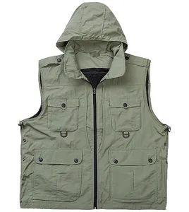 Outdoor Breathable Multi-Function Fishing Vest - Fuzhou Riversuny Waterproof Garments & Bag Mfg. Ltd. - China