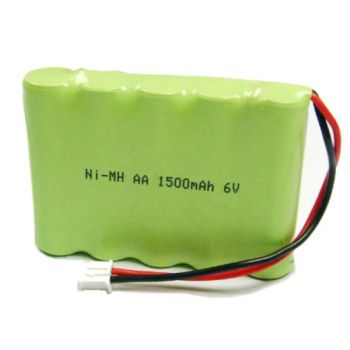 Ni-MH Battery AA 1500mAh 7.2V 6V Rechargeable Battery Size AA PVC Yes Service OEM&ODM Voltage 7.2V/6V HS Code 85078010 Packaging - Shenzhen Eastar Battery Co., Ltd. - China
