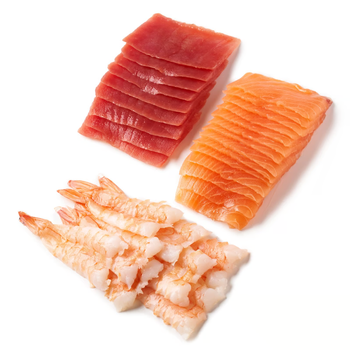 Bulk Delivery Oceans Sushi Set 3 (salmon sashimi slices, tuna sashimi slices, ebi shrimp) from Njang Investments Limited Bulk Delivery Oceans Sushi Set 3 (salmon sashimi slices, tuna sashimi slices, ebi shrimp) - Njang Investments Limited - Kenya
