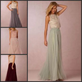 Party Cocktail Dresses Lace Tulle Bridesmaid Prom Evening Dress E2610 - Suzhou Leader Apparel Co., Ltd. - China