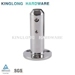 201/304/316 Stainless Steel Pool Clamps Pool Glass Clamps Railing Stair Railings Accessories Fixed Floor Clamps - KingLong Hardware Factory - China