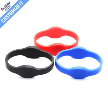 Customized 13.56MHz High Quality Silicone Wristband RFID Bracelet - Shenzhen Card Cube Smart Technology Co., Ltd. - China