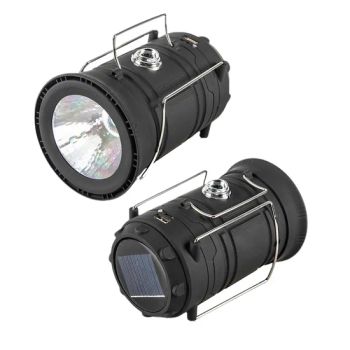 Yichen Portable Solar Lantern USB Rechargeable Camping Light Power ≤5W Voltage 3-6V IP Rating IP44 Warranty 1 Year Trademark - NINGBO YICHEN ELECTRIC CO., LTD. - China