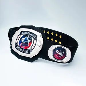 Wholesales Cheap Custom Blank Wrestling Boxing Muay Thai Belts Kickboxing Silver Championship Title - Zhongshan Peakeen Gifts Supply Chain Co., Ltd. - China