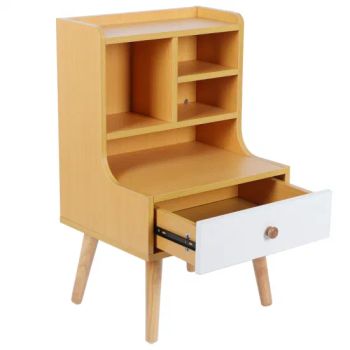 Bedroom Wooden Furniture Storage Cabinet Bedside Table Nightstand - Qingdao Inurda Furniture Co., Ltd. - China
