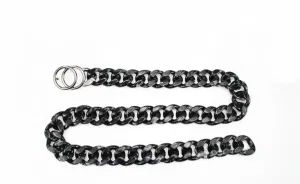 Fashion Accessories Waist Plastic Chain Belt Age Adults Origin China Trademark OEM Gender Women's Model NO. KY8744 Belt Width 2cm-3cm - Wenzhou Fashion Leather Manufacture Co., Ltd. - China