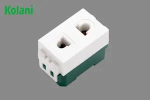Customized Triple Thailand Smart Wall Electrical Power 2 Pin Multi Functional Wall Socket - Yueqing Kelani Electrical Technology Co.,Ltd. - China