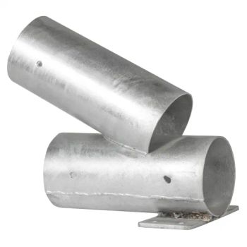 Angle Model for Two Round Post Diameter 90mm Metal Connectors - Dezhou Xinjiayuan Hardware Products Co., Ltd. - China