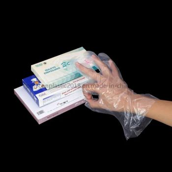 Kitchen Polyethylene Gloves Custom Logo for Cleaning Food Grade Disposable Plastic Gloves - JUXIAN CHANGLING POLYCON PLASTIC PRODUCT CO., LTD. - China