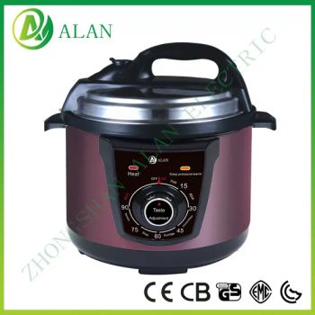 Traditional Durable Use One Knob Control Panel Electric High Pressure Cookers Ss Inner Pot - Zhongshan Alan Electrical Appliance Co., Ltd - China