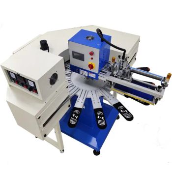 Children Trampoline Sock Non Slip Printing Machine Non-Skid Baby Socks Silicone Printing Machine Impression 3D Puff - Dongguan Hoystar Machinery Co., Ltd. - China