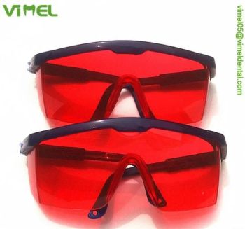 Dental Protective Goggles Glasses for LED Curing Light Eyes Protector Whitening Machine Goggles - Foshan Vimel Dental Equipment Co., Ltd. - China