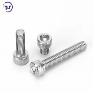 M1 6 M2 M2 5 M3 M4 M5 M6 M7 M8 M9 Stainless Steel A2 A4 304 316L DIN 912 Inner Hexagon Shcs Screw Allen Cylindrical Head Socket He - T&Y Hardware Industry Co., Ltd. - China
