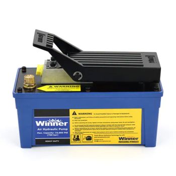 Air Hydraulic Pumps with Oil Hose Weight 7kg Oil Tank 1.6L Package Cartons Warranty 1 Year Pressure 700bar Model NO. - Yantai Winner Electronic & Mechanical Technology Co., Ltd. - China