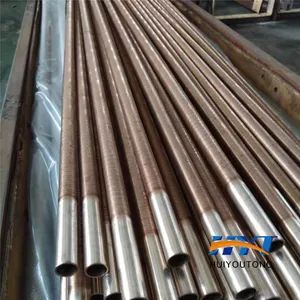 Spiral Finned Tube Copper Finned Tubes Origin China Trademark HYT Production Capacity 600000 Tons Per Year Transport Package Snakeskin Bag/Wooden - Jiangsu HYT International Trading Co., Ltd. - China