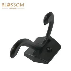 Hat and Coat Wall Hooks Oval Base Color Black Origin China Style Vintage Condition New Trademark BLOSSOM HS Code - Guangdong Blossom Hardware Co., Ltd - China
