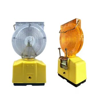 Wholesale Solar Battery Powered Lights LED Cone Warning Lamp Traffic Road Safety Barricade Light - Shenzhen Lecheng(Ecosolar) Co., Ltd. - China