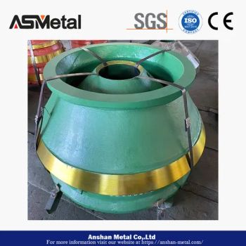 Mining Machine Parts Mantle and Bowl Liner for CH440 CH660 Cone Crusher Spare Parts - Anshan Metal Co., Ltd. - China
