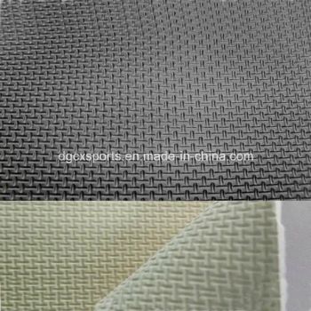 Skidproof Embossing Neoprene Sheet with Nylon Origin China Model NO. CF105 HS Code 4002499000 Transport Package Roll Color Black Rubber - Dongguan Prosperity Sports Goods Co., Ltd. - China