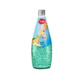 290ml Interfresh Basil Seed Drink Cocktail flavour Shelf Life 24 Month Packaging Glass Bottle Place of Origin Viet Nam Storage Type Keep Dry In - INTERFRESH FOOD AND BEVERAGE COMPANY LIMITED - Vietnam