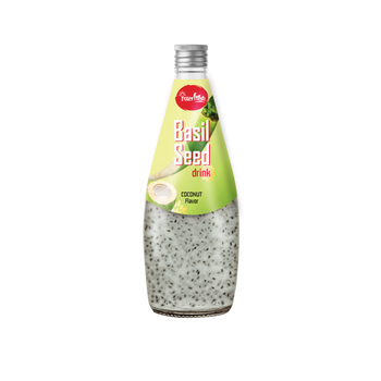 290ml Interfresh Basil Seed Drink Coconut flavour - INTERFRESH FOOD AND BEVERAGE COMPANY LIMITED - Vietnam