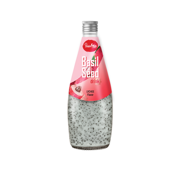 290ml Interfresh Basil Seed Drink Lychee flavour from INTERFRESH FOOD AND BEVERAGE COMPANY LIMITED 290ml Interfresh Basil Seed Drink Lychee flavour - INTERFRESH FOOD AND BEVERAGE COMPANY LIMITED - Vietnam