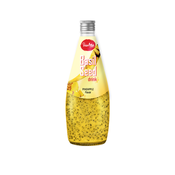 290ml Interfresh Basil Seed Drink Pineapple flavour Shelf Life 24 Month Packaging Glass Bottle Place of Origin Viet Nam Storage Type Keep Dry In - INTERFRESH FOOD AND BEVERAGE COMPANY LIMITED - Vietnam