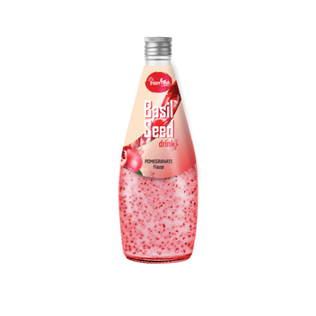 290ml Interfresh Basil Seed Drink Pomegranate flavour Shelf Life 24 Month Packaging Glass Bottle Place of Origin Viet - INTERFRESH FOOD AND BEVERAGE COMPANY LIMITED - Vietnam