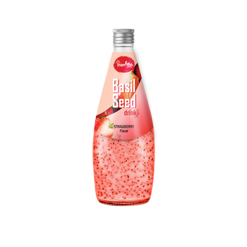 290ml Interfresh Basil Seed Drink Strawberry flavour Shelf Life 24 Month Packaging Glass Bottle Place of Origin Viet - INTERFRESH FOOD AND BEVERAGE COMPANY LIMITED - Vietnam