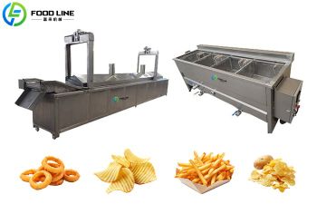 Batch Frying Machine – Industrial-Grade Frying for Superior Snack Production - Henan FoodLine Machinery Co., Ltd. - China