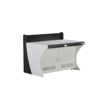 Office Furniture Display Support Workstation LED Light Command Center Computer Console Desk Security Operating Platform Tables - Langfang Gometal Network Equipment Co., Ltd. - China