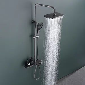 Matte Black Wall Mounted Bathtub Faucet for Villa and Hotel Bathroom - George Design & Construction Co., Ltd. - China